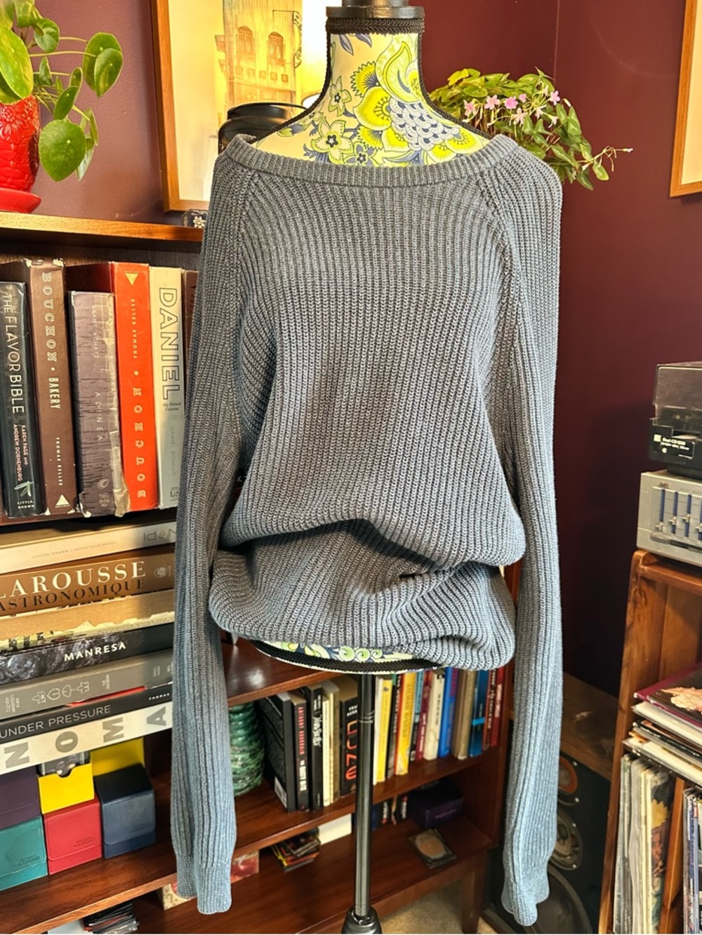 Y2K Minimalist Slouchy Oversized Sweater by Denver Hayes